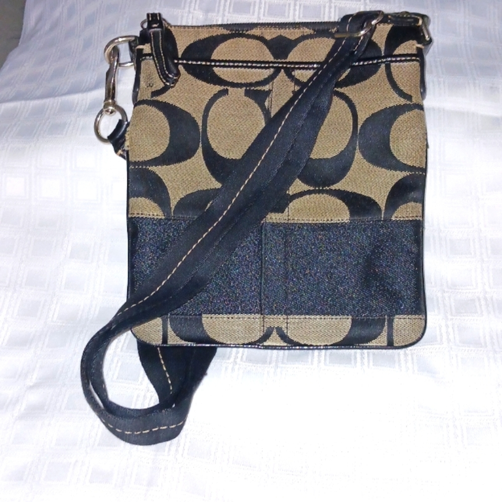 Coach Canvas Crossbody Courier Bag